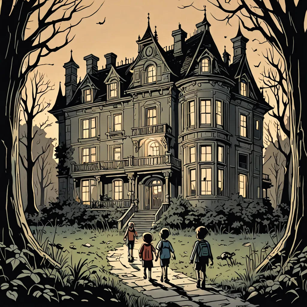 The Haunted Mansion in the Woods