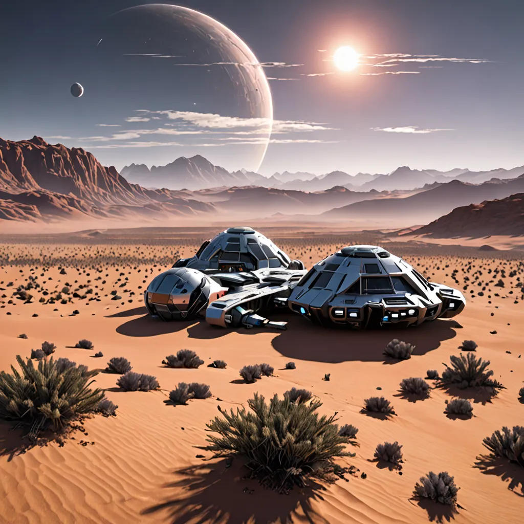 Escape to the Desert Planet