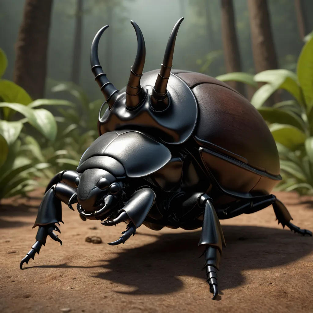 The Rhinocerous Beetle's Treasure Hunt