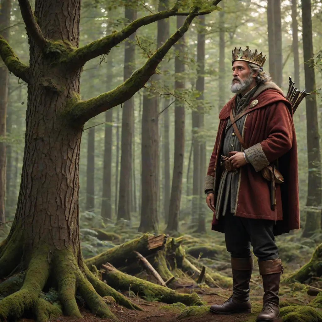 The Wise Woodsman and the King's Challenge