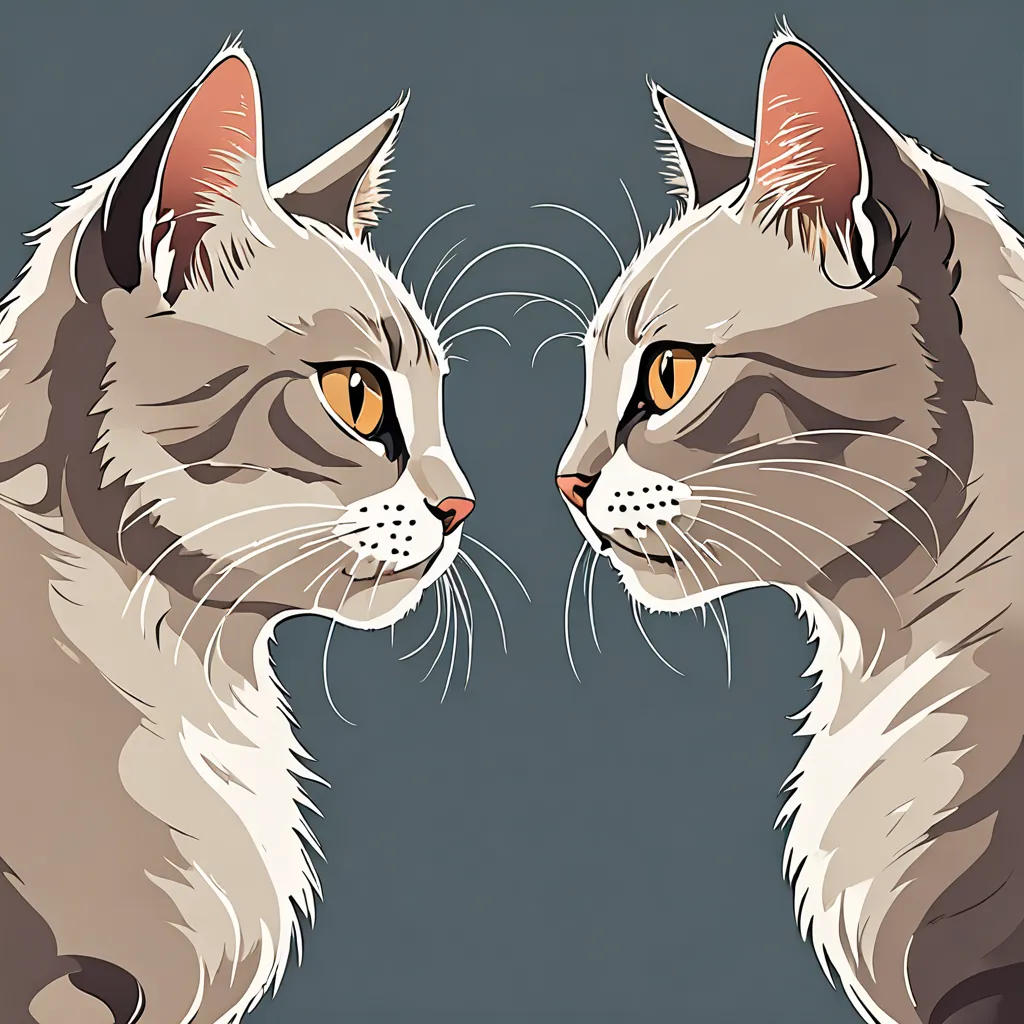 Luna and Tom's Feline Feud