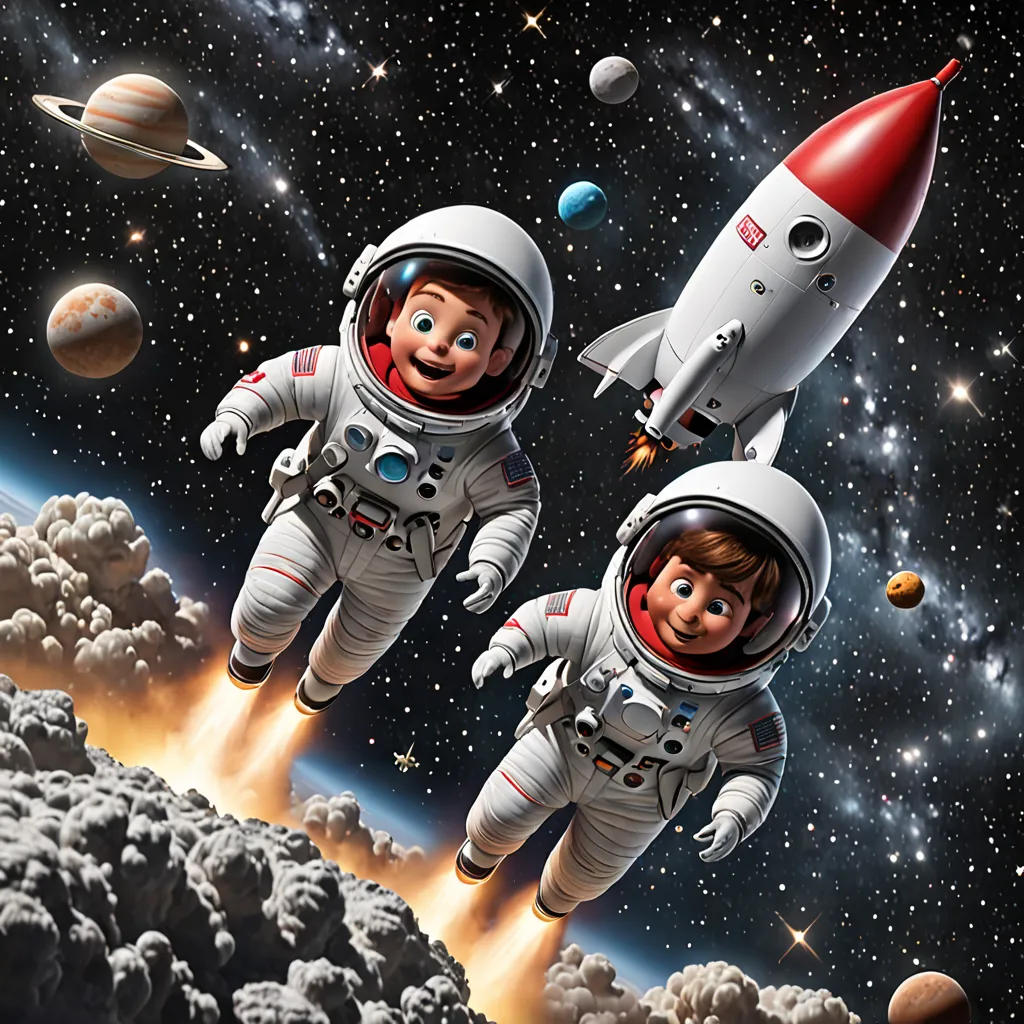 Ryan's Fun Trip to Space