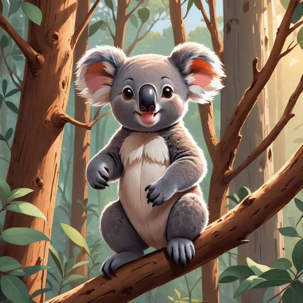 The Curious Koala and the Brave Kangaroo