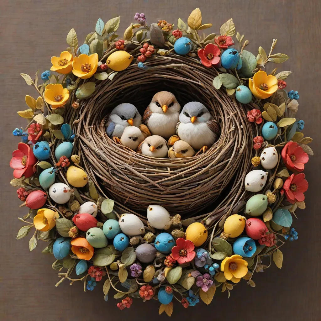 The Handmade Sparrow's Nest