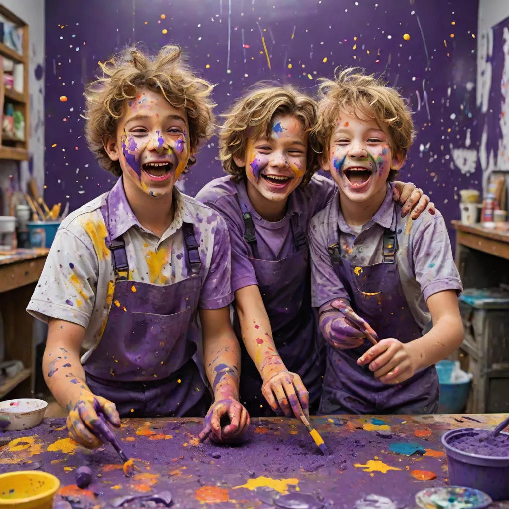 The Purple Paint Prank