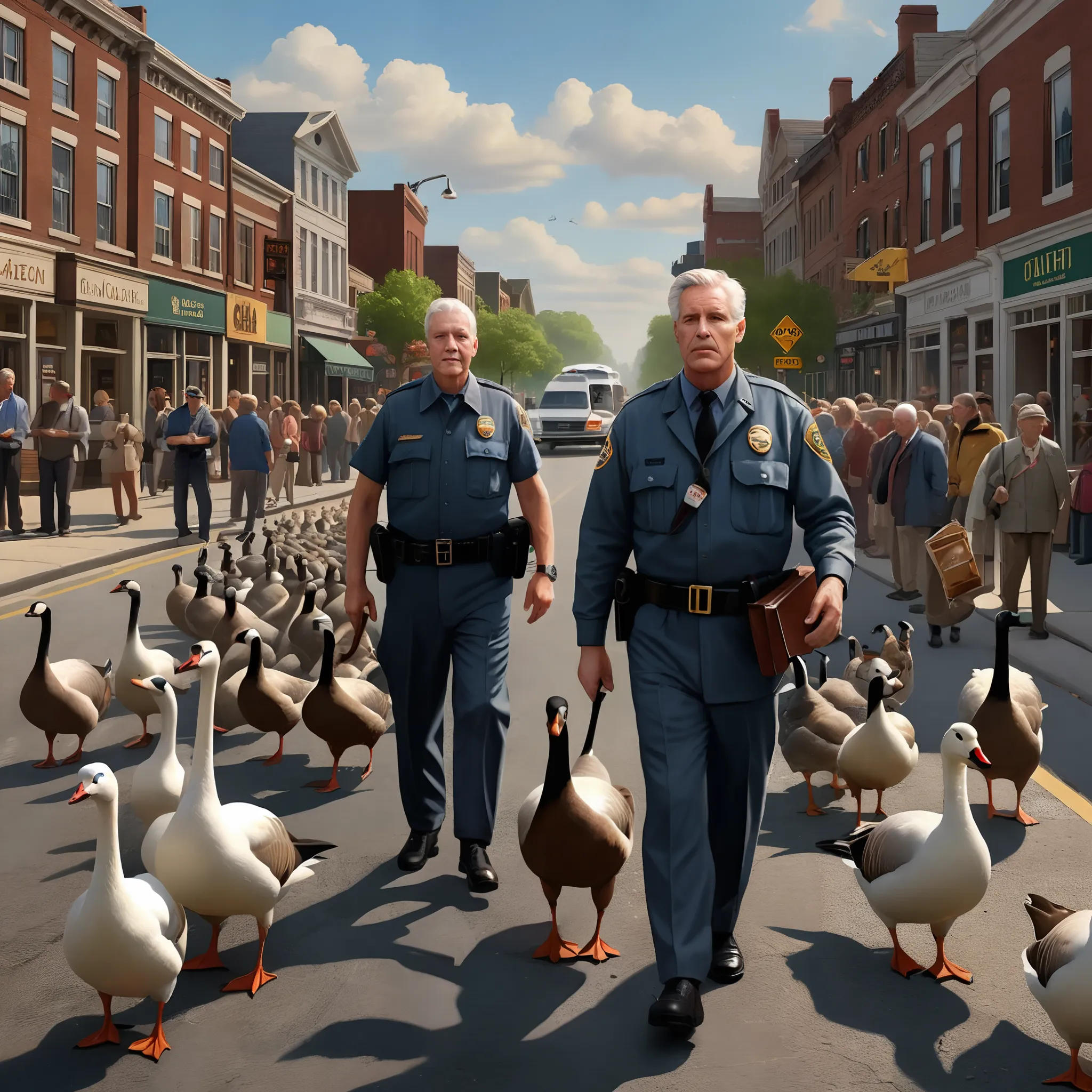 The Great Goose Standoff