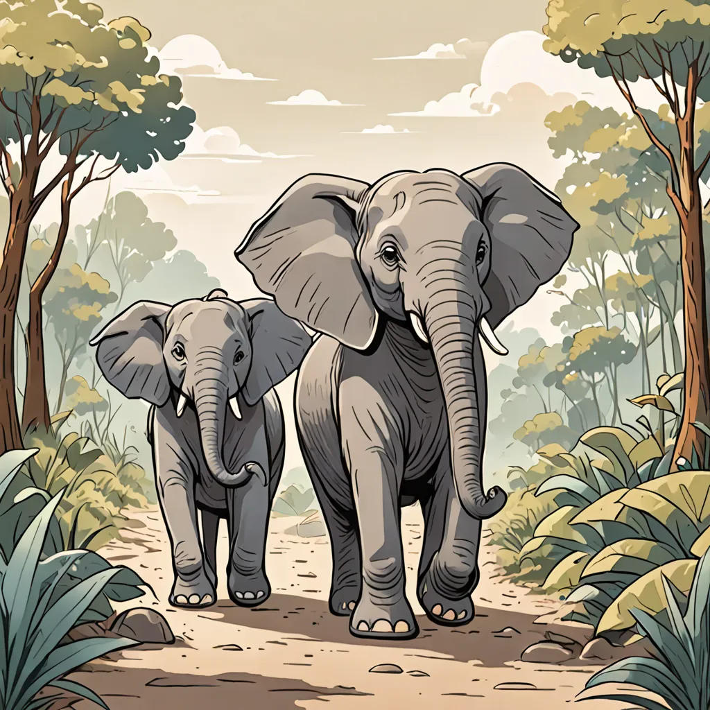 Andy Elephant And Ellie Ant: The Adventures Of The Ant And The Elephant.