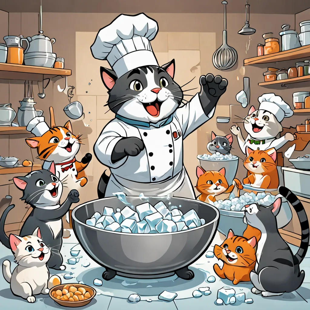 The Cat Chef's Ice Delight
