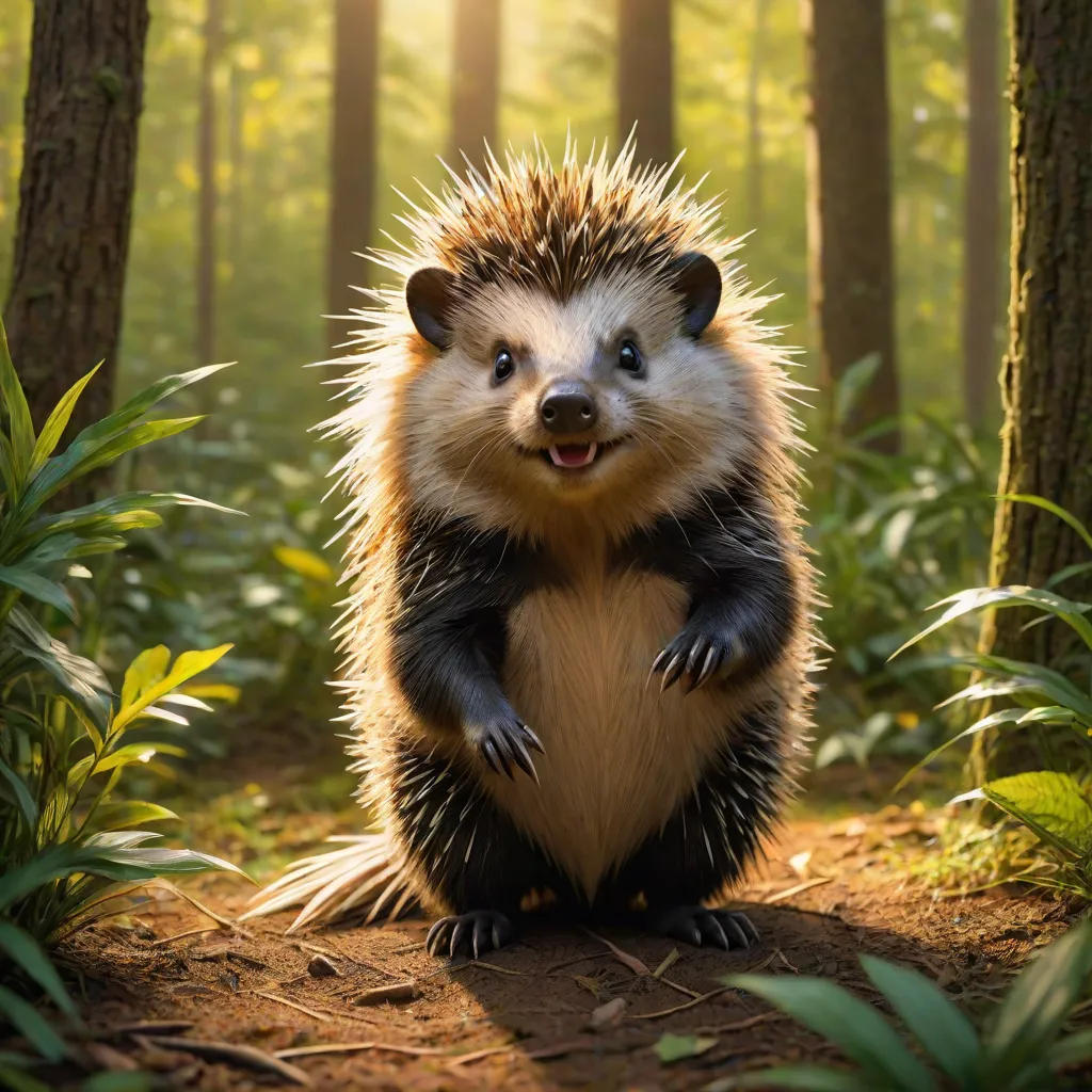Spikey the Porcupine's Quest for Friends