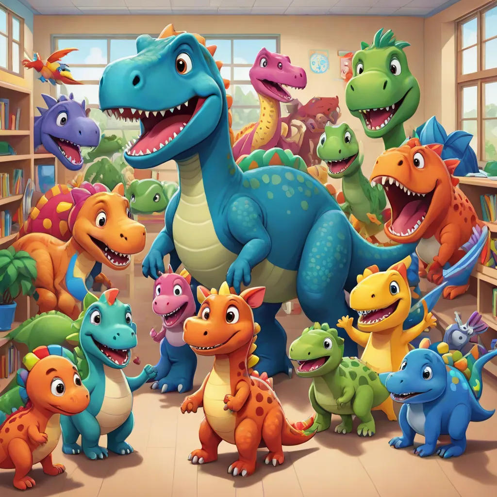 Dino's First Day at School