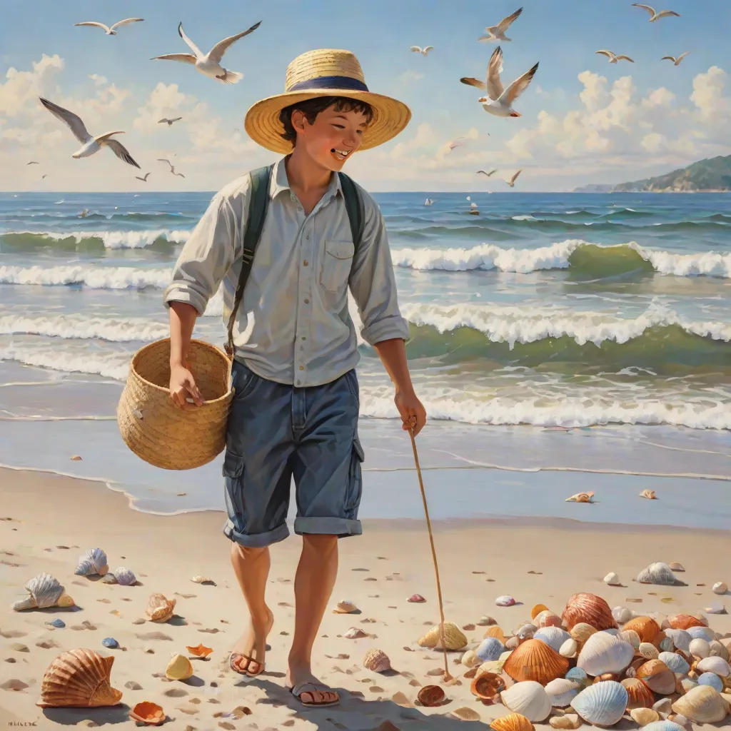Josef on the shore