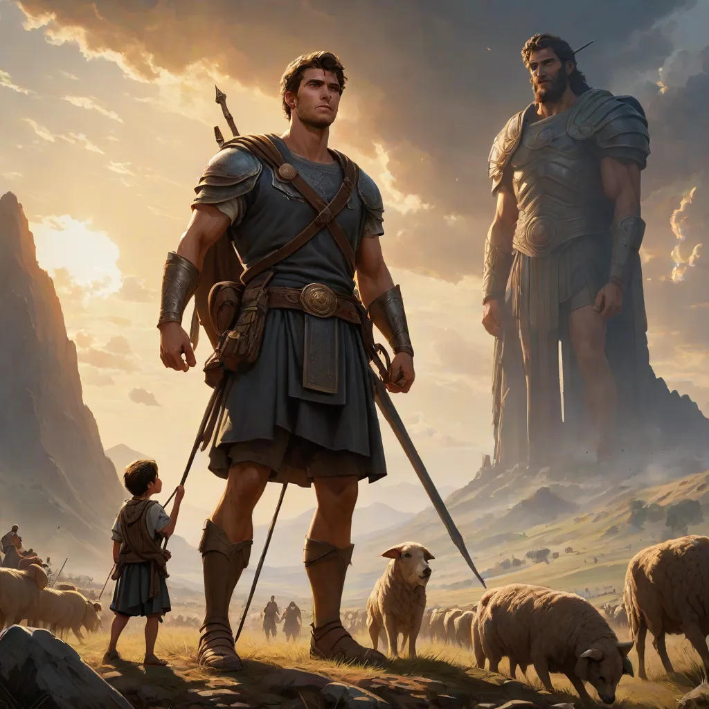 David and Goliath