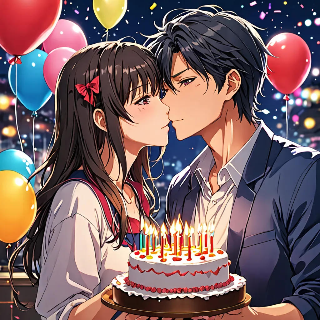Birthday Kiss in Japan