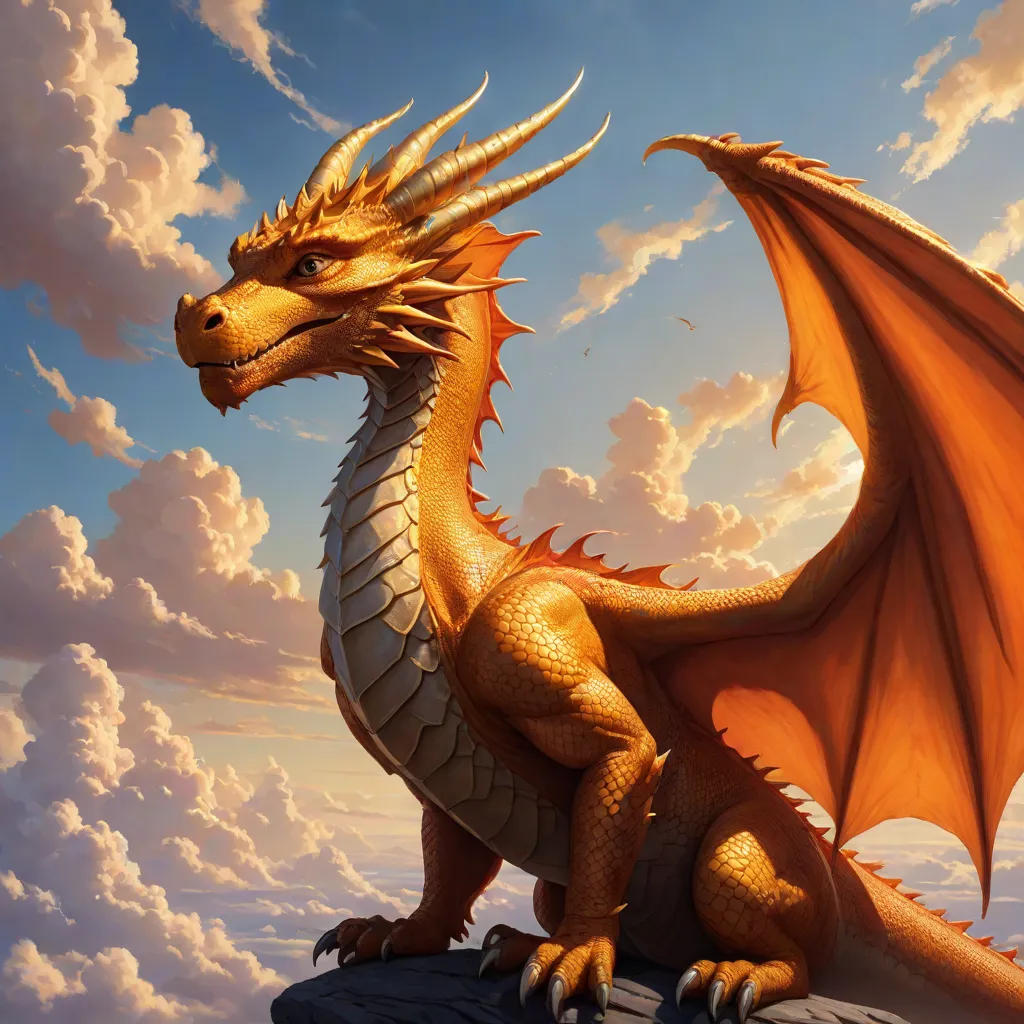 Saffron the Lonely Dragon