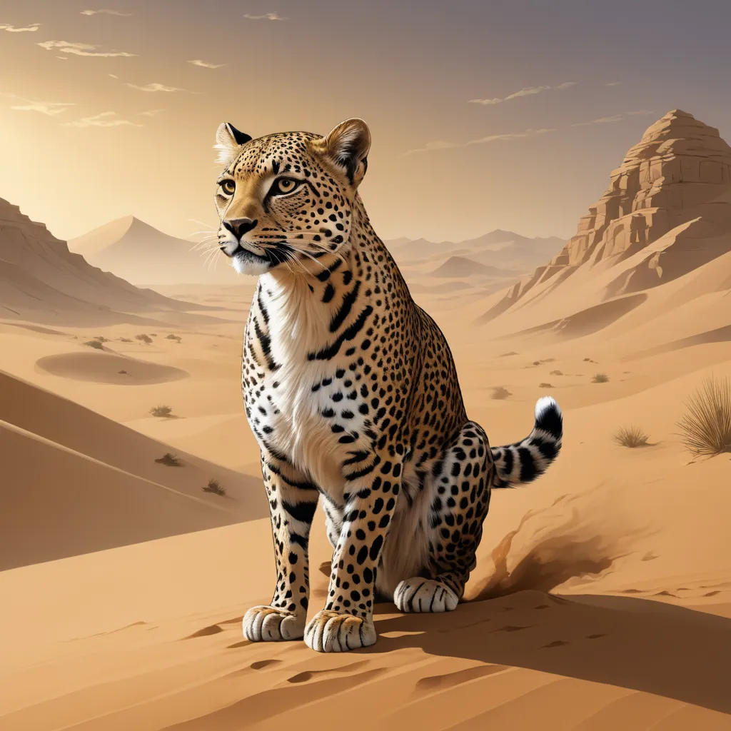Leila the Arabian Leopard
