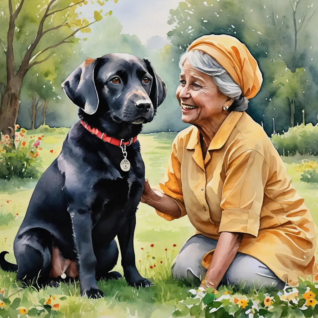 A Painted Black Pup