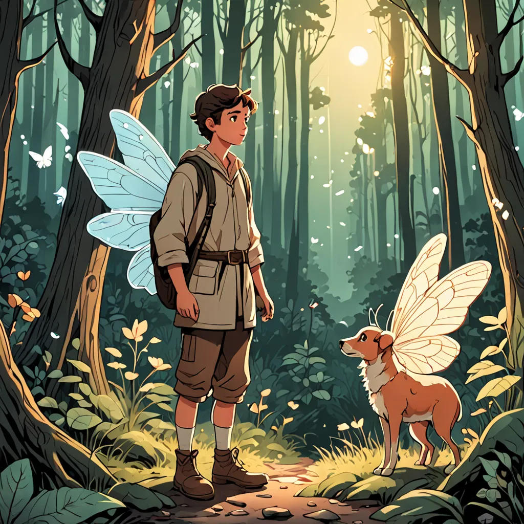 The Shepherd and the Enchanted Nymph