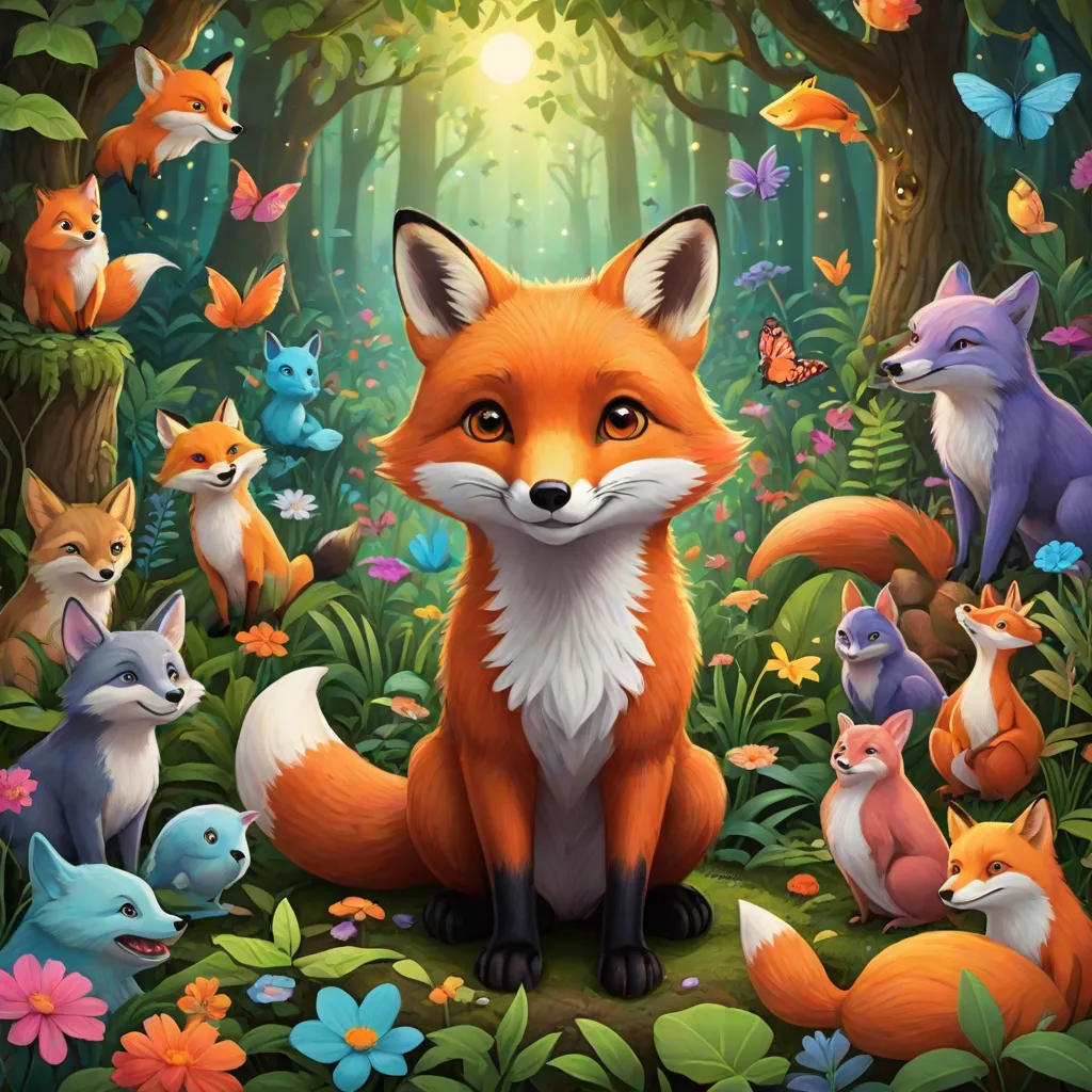 The Fox and the Magical Forest