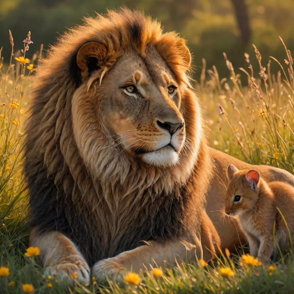 The Lion and the Mouse