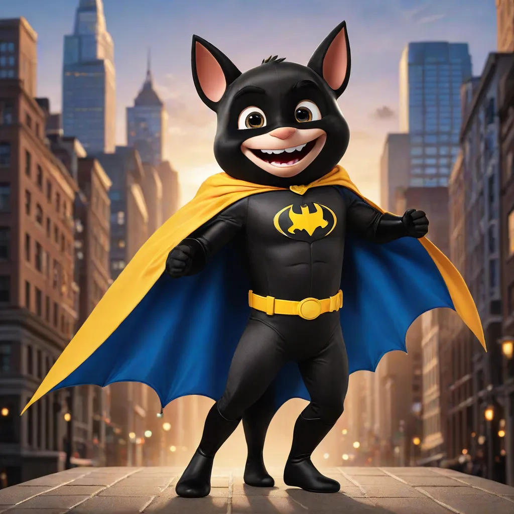 Brave Little Bats and the Halloween Night