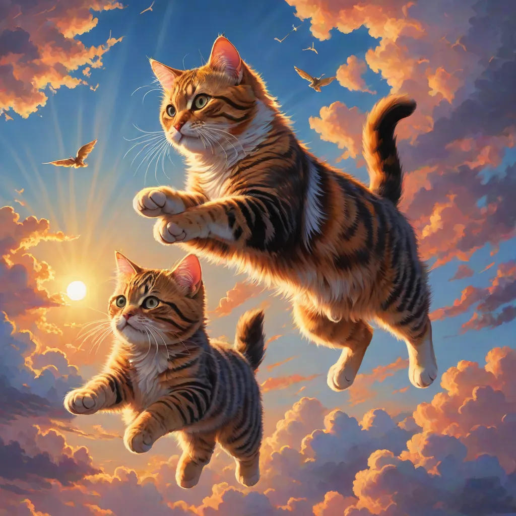 Skyward Adventures of the Feline Duo