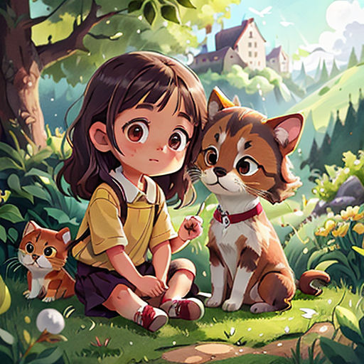 El Amor de un Perrito y un Gato
