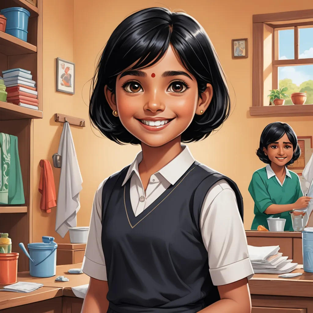 Asha's Journey of Good Habits