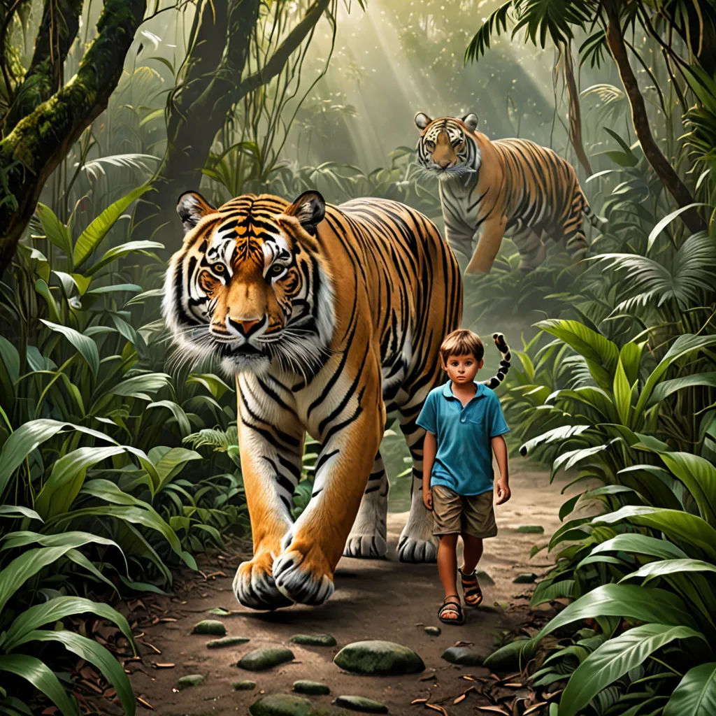 The Tiger and the Boy cover image