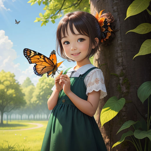 The Girl and the Butterfly