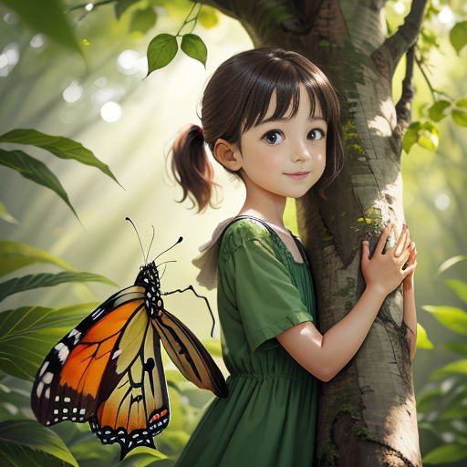 The Girl and the Butterfly