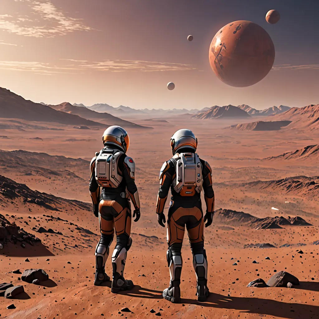 First Footprint on Mars