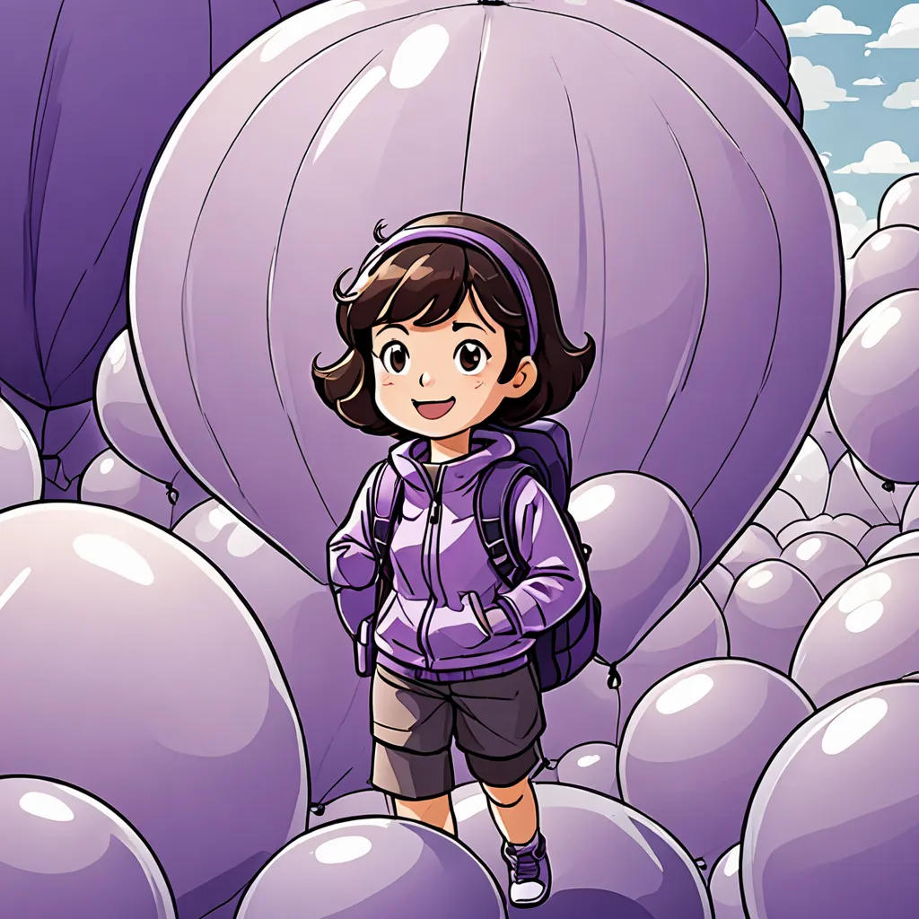 Violet's Inflatable Adventure