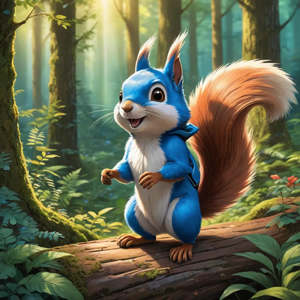 The Adventures of Sparky the Squirrel