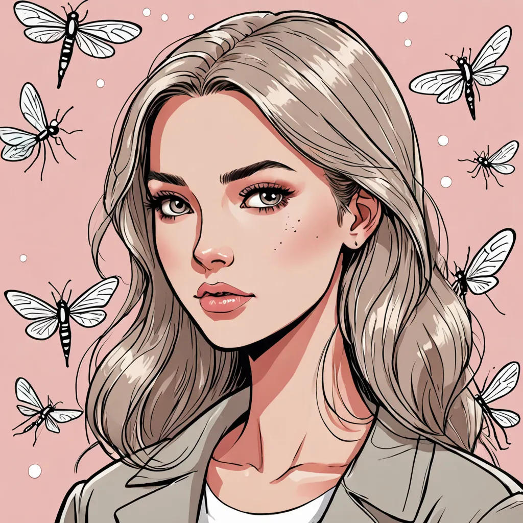 Gigi the Pink Mosquito