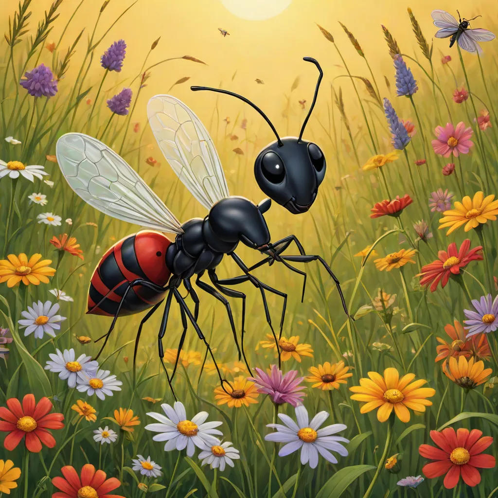 The Ants and the Mosquito