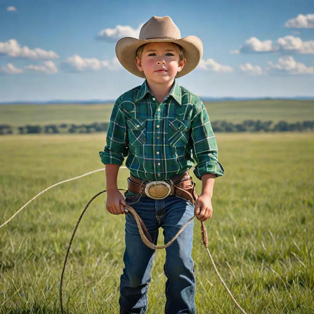 A Young Cowboy's Confidence
