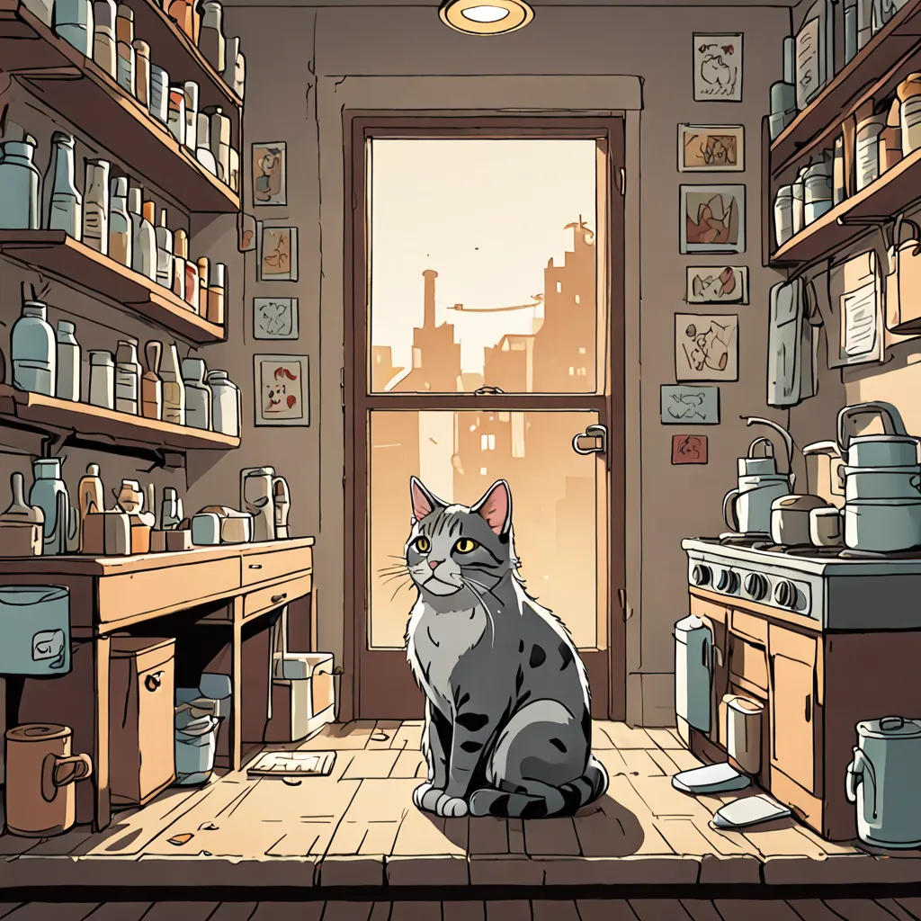 The Lonely Cat's Journey