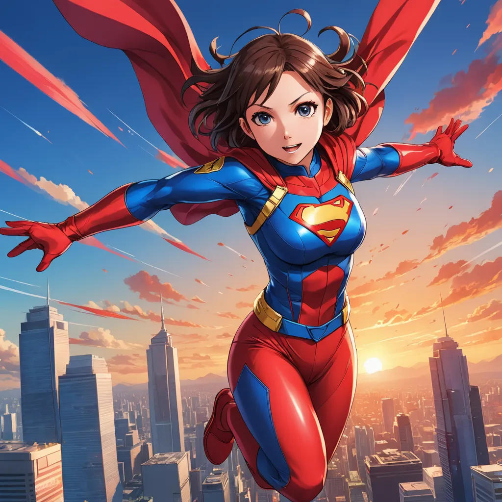 The Girl with the Supersuit