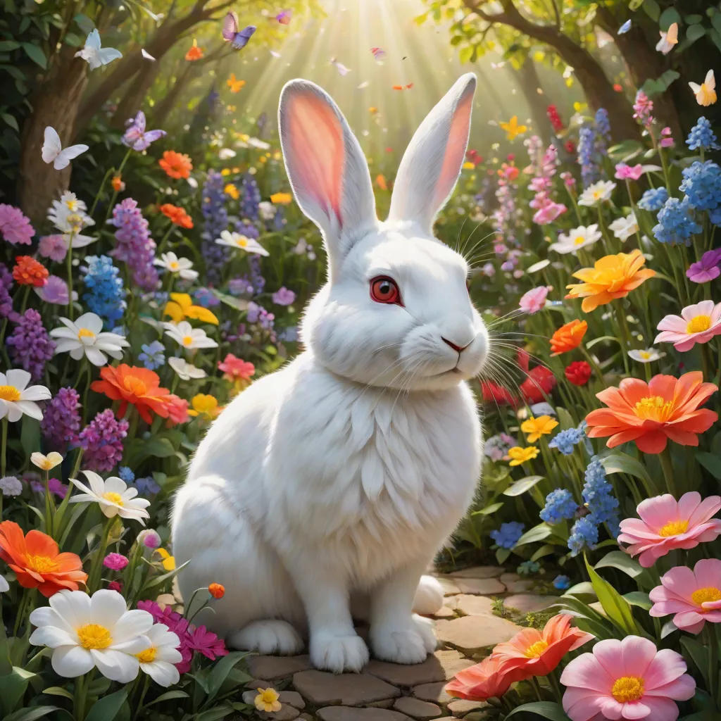 The Journey of M: A Rabbit's Quest for Self-Discovery