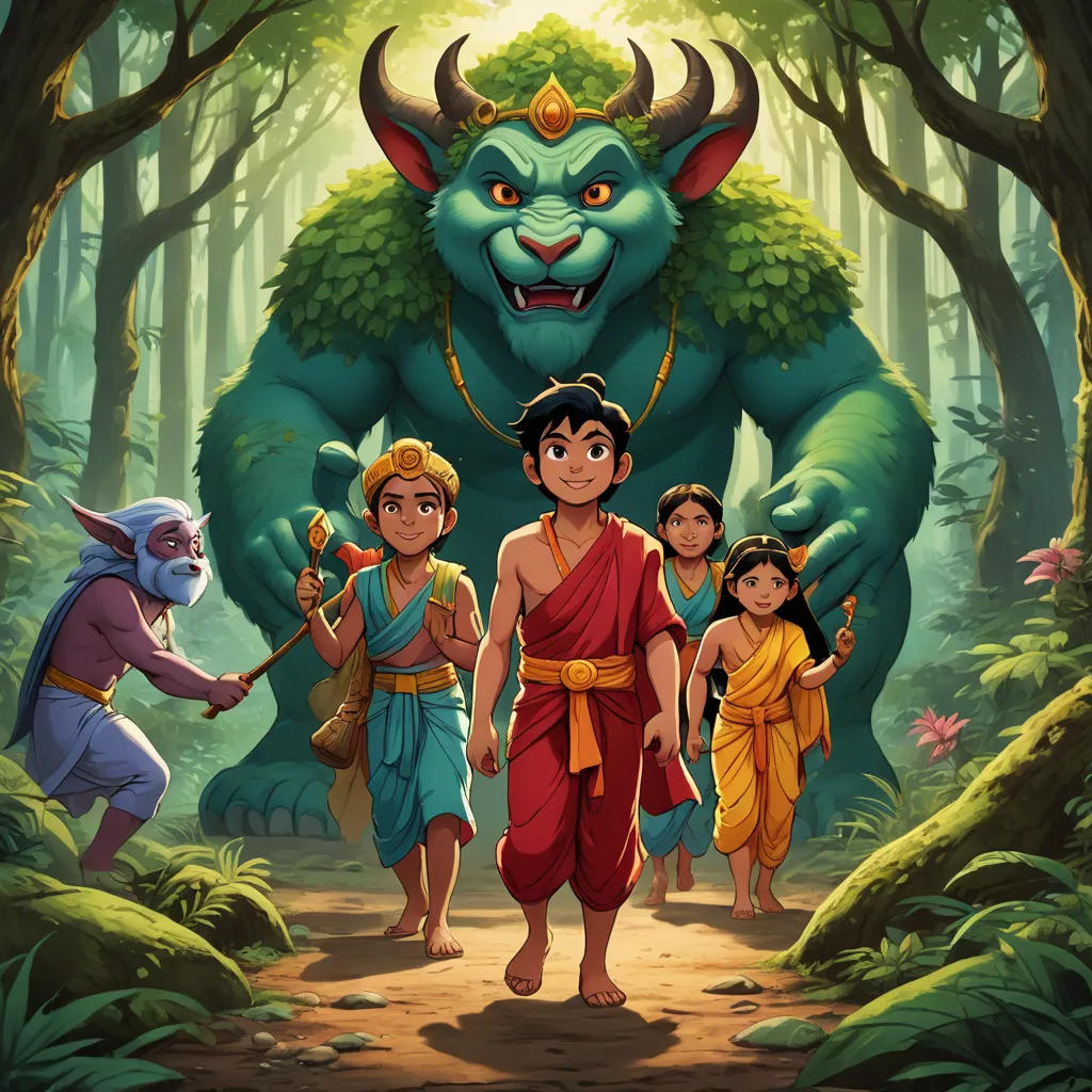 Mayavi and the Forest Adventure