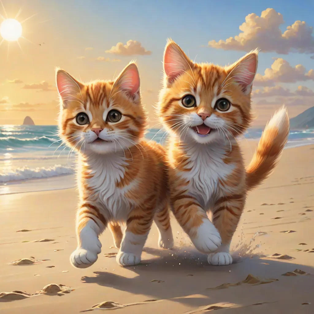 Whiskers at the Beach
