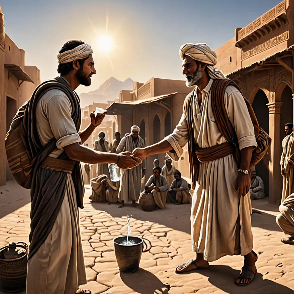 The Generous Carpet Merchant