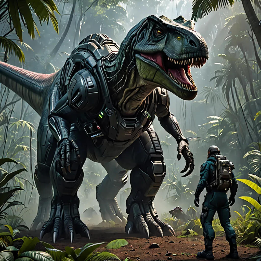 Flyboy vs the Dinosaurs