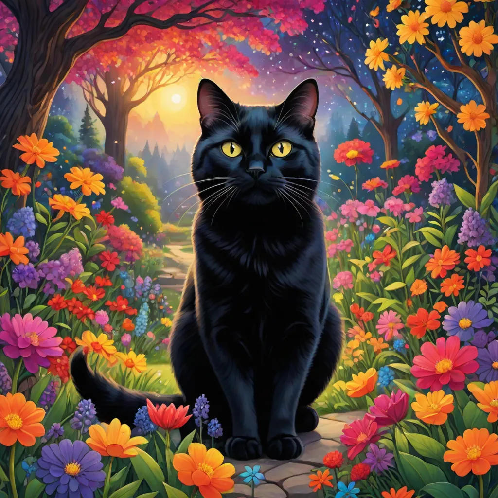 Whiskers and the Enchanted Garden