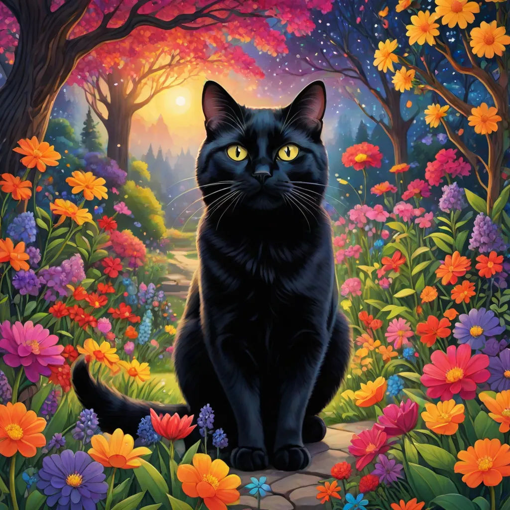 Whiskers and the Enchanted Garden