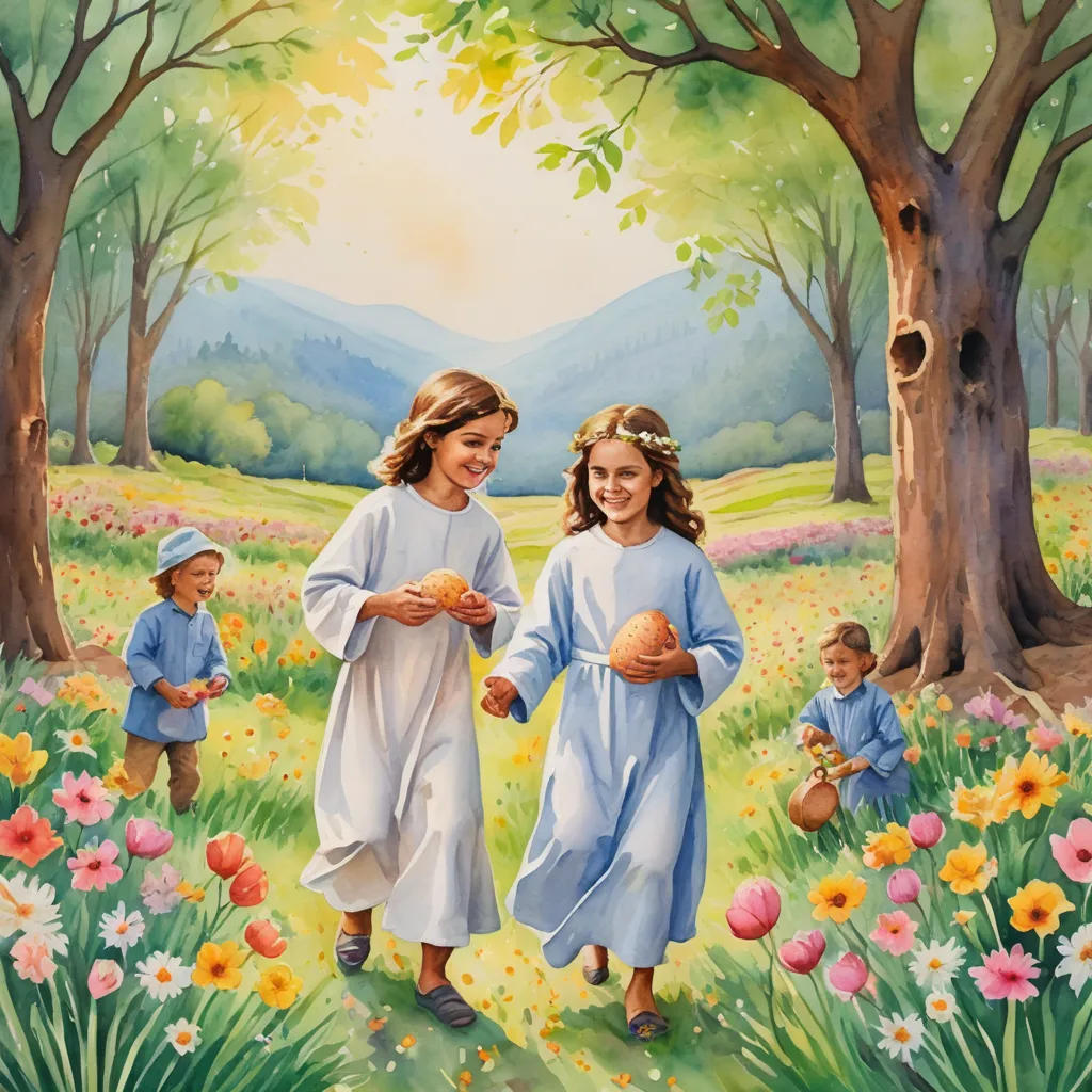 The Easter Egg Hunt with Jesus