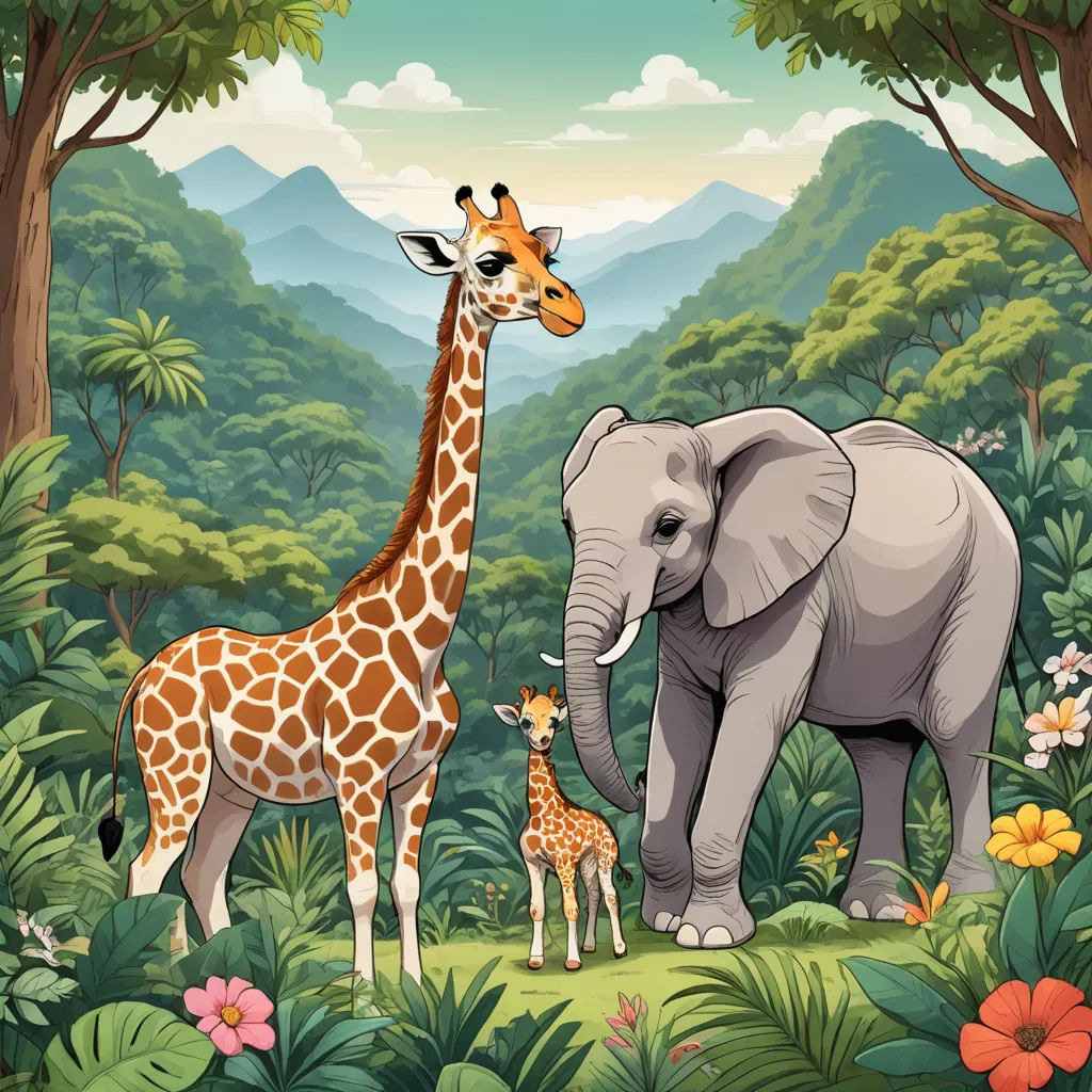 The Little Giraffe's Big Adventure
