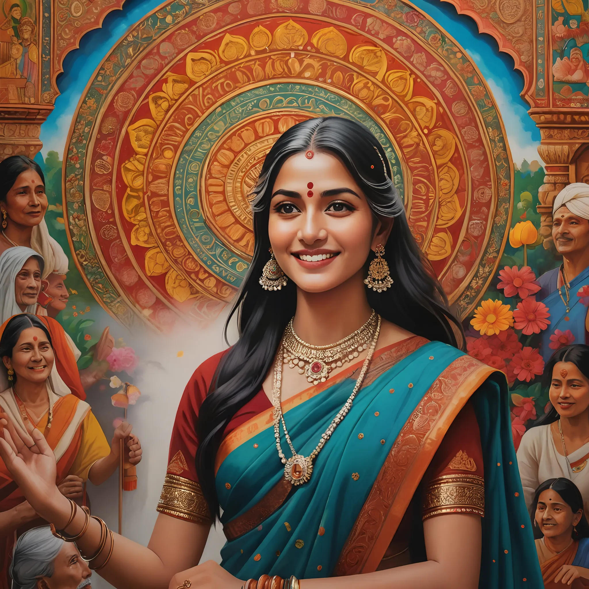 Colors of Unity: A Tale of Love for Motherland
