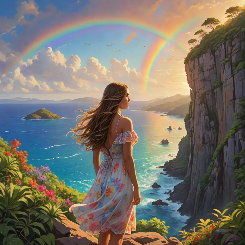The Lost Treasure of Rainbow Island