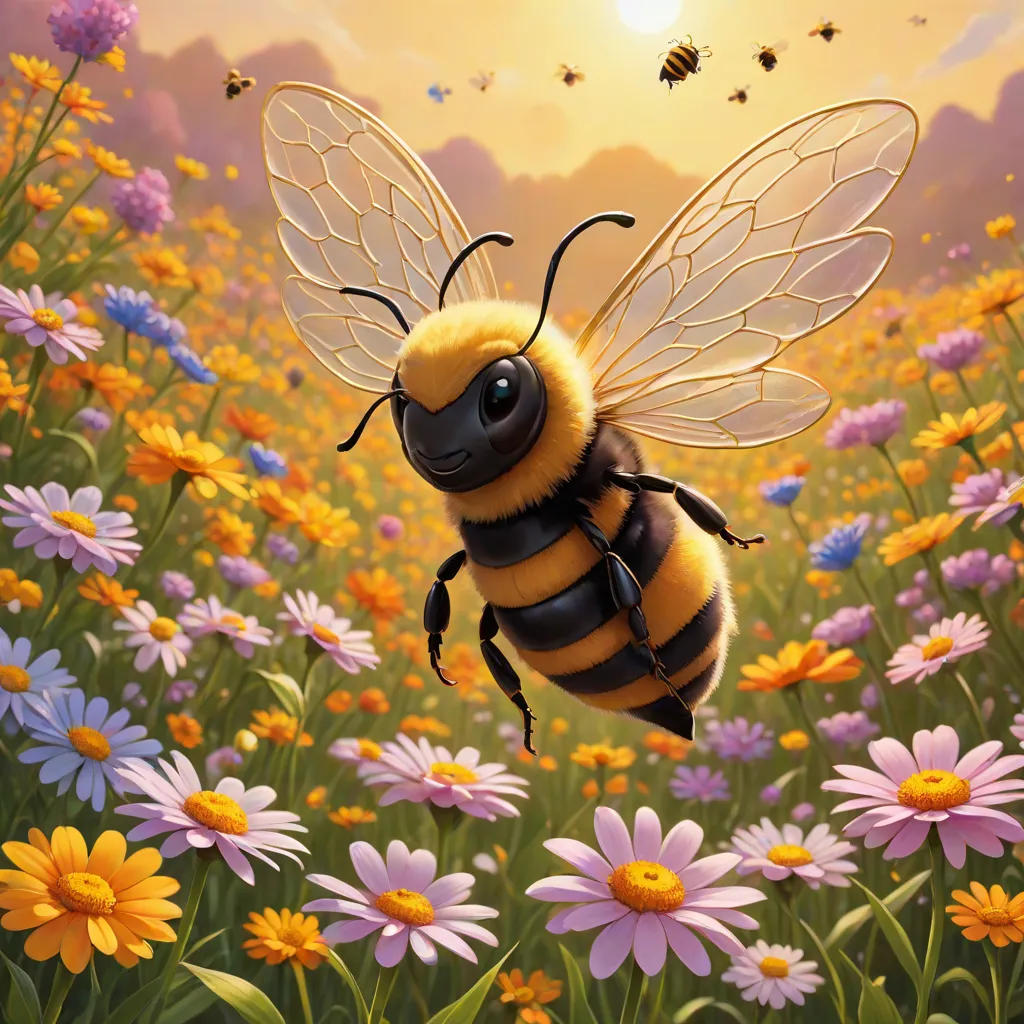Moya the Brave Little Bee